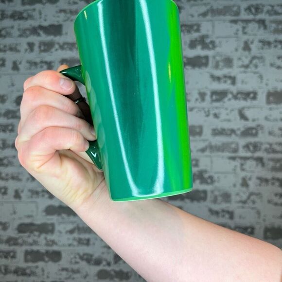 Starbucks | green ceramic mug iridescent ￼ - Picture 2 of 4